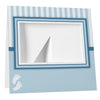 Blue Baby Footprints Instax Frame